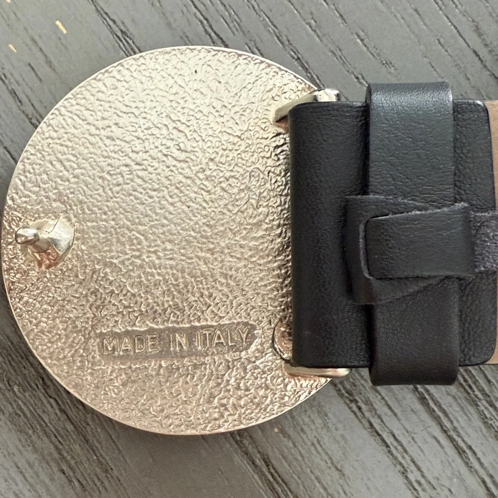 PATRIZIA Pepe only for girls Vera Pelle Tan Leather Belt S